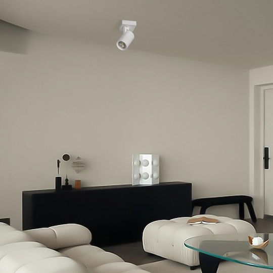 kelvo Single Spot with Socket GU10 in White Color