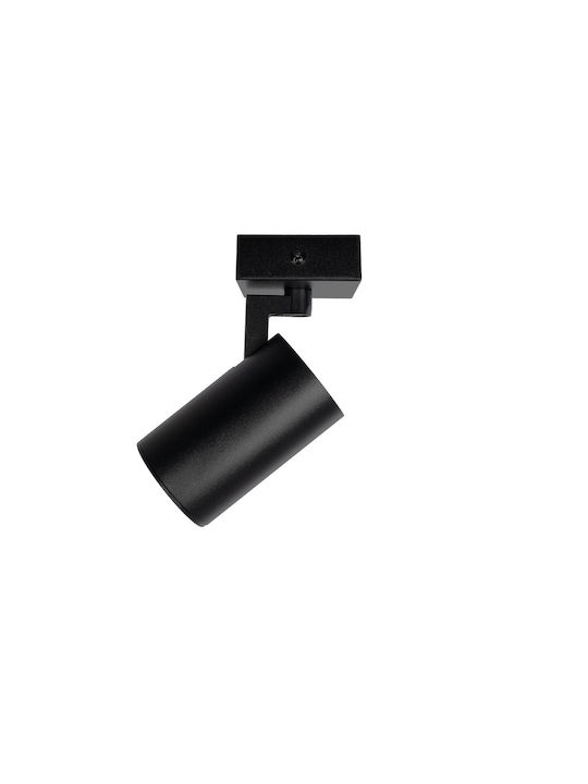 kelvo Single Spot with Socket GU10 in Black Color