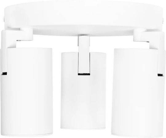 kelvo Triple Spot with Socket GU10 in White Color