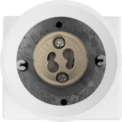 kelvo Single Spot with Socket GU10 in White Color