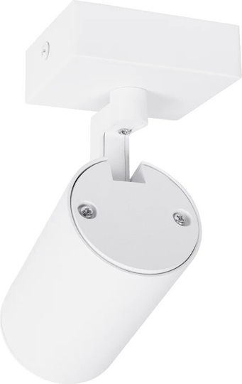 kelvo Single Spot with Socket GU10 in White Color