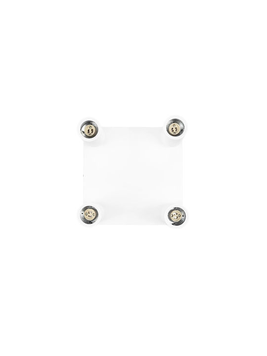 kelvo Spot with 4 Lights and with Socket GU10 in White Color