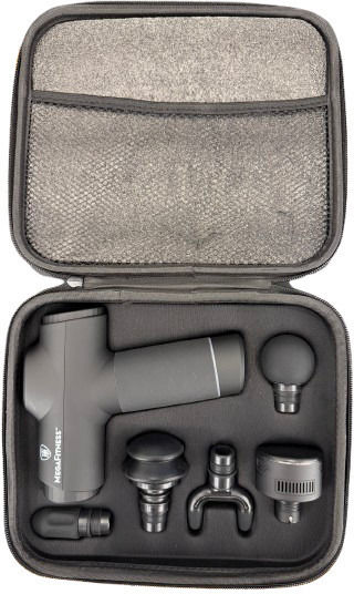 MegaFitness Gun Massage for the Body with Vibration and Heating Function