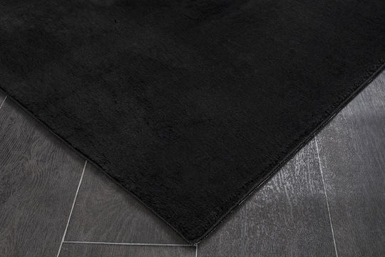 Anti-slip Furry Black
