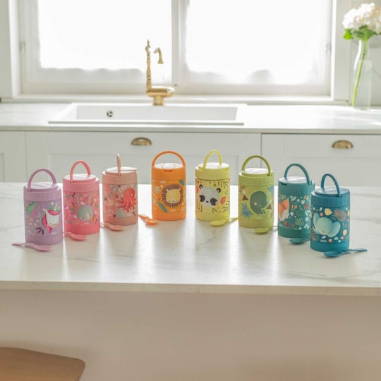 Sassi Junior Baby Thermoskanne für Speisen Edelstahl 350ml