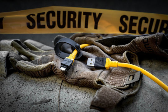 Tactical USB-A to Lightning Cable 60W Κίτρινο 1m 57983117396