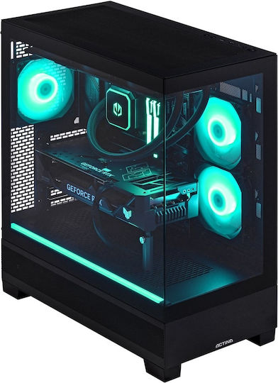 Actina Гейминг Настолен Компютър Ryzen 5-7500F 32GB DDR5 1TB SSD Radeon RX 9070 Без Операционна Система