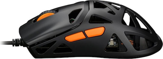 Deltaco DM360 Gaming Ποντίκι 12400 DPI Μαύρο