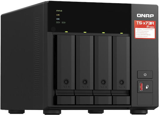 QNap Θήκη για Σκληρό Δίσκο SATA III με σύνδεση Type-C
