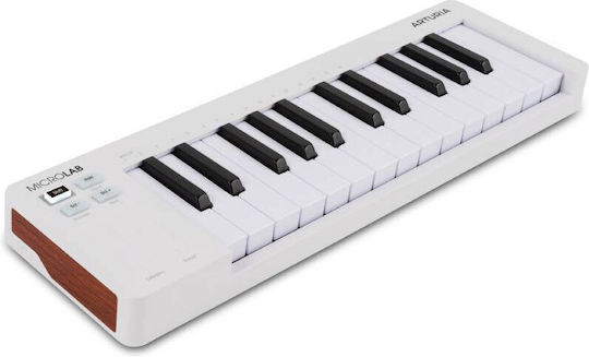 Arturia Midi Keyboard Microlab Λευκό