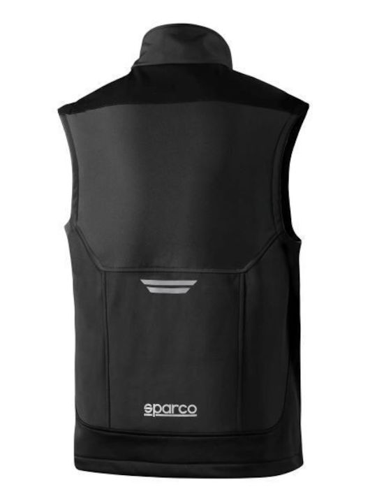 Sparco Vestă de Lucru Neagră Illinois Tech Light Vest 02419