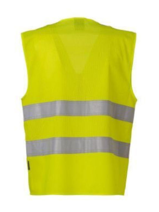 Payper Ace Mesh Bărbați Vestă de siguranță cu benzi reflectorizante Galben