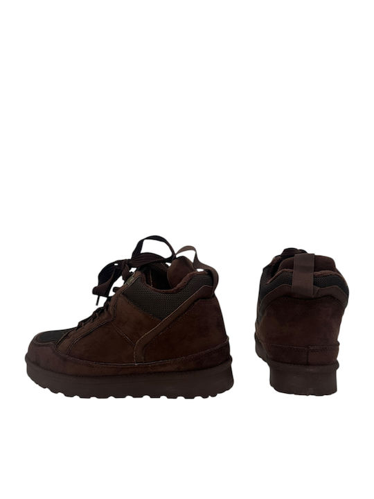 Stiefeletten Damen Braun