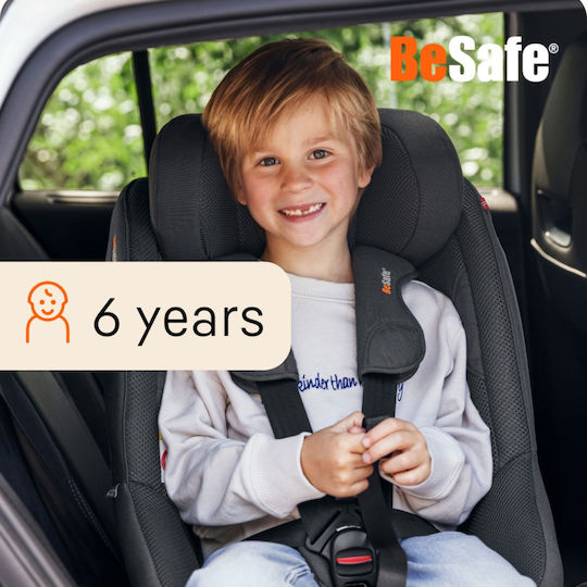 BeSafe Beyond 360 Baby Car Seat i-Size Anthracite Mesh