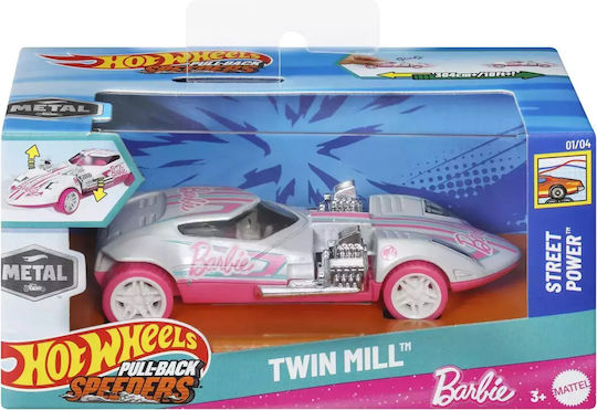 Hot Wheels Twin Toy Car 1:43 Pull Back