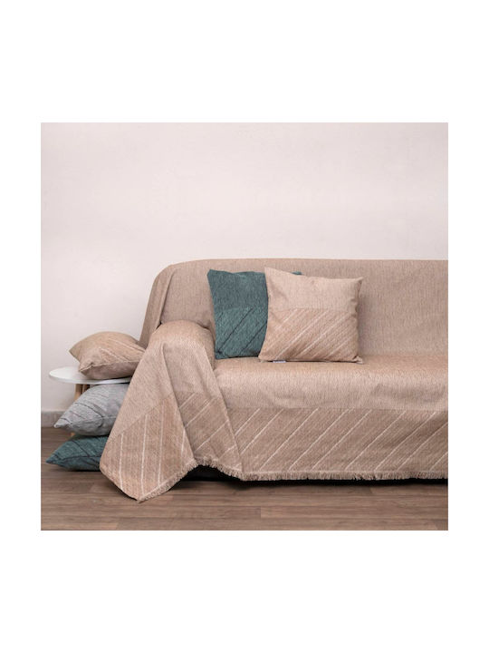 Anna Riska Perna De Canapea 1455 Din 100% Bumbac Bej 42x42 Cm