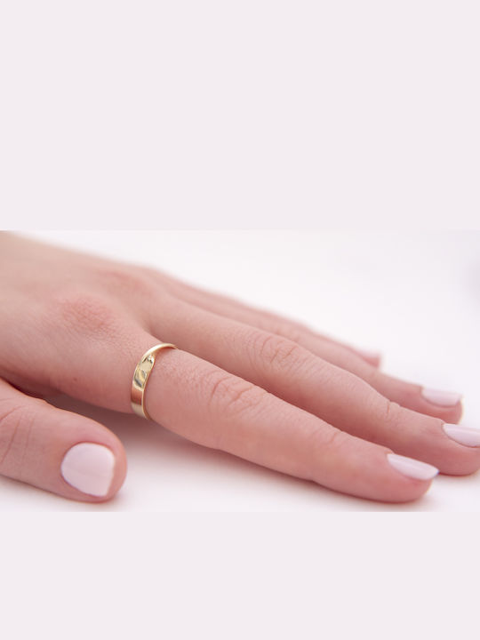 Lunaorocreations Möbius Gold Ring 14 Carats
