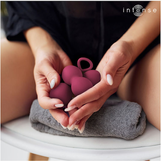 Intense Charli Kegel Ball Kit Burgundy