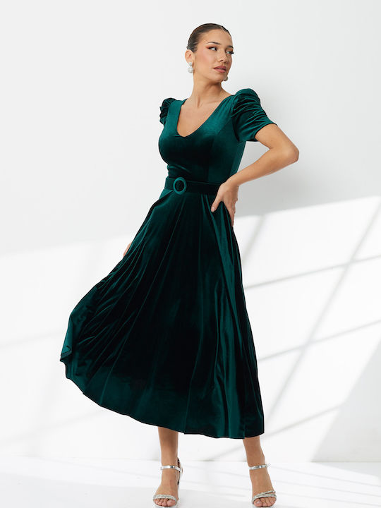 RichgirlBoudoir Evening Dress Velvet Green 41088_005 | Skroutz.mt