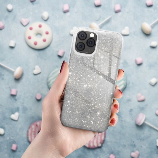 Silver Star Back Cover Σιλικόνης / Πλαστικό Ασημί (Galaxy S25 FE)