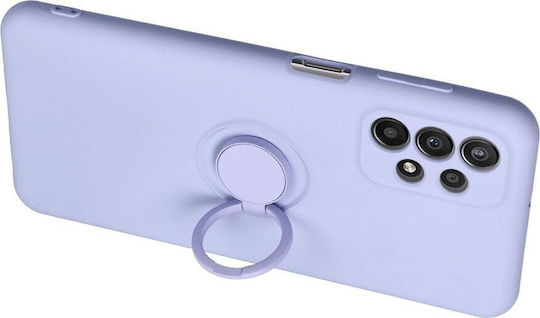 Ring Back Cover Σιλικόνης / Πλαστικό Μωβ (Galaxy A17)
