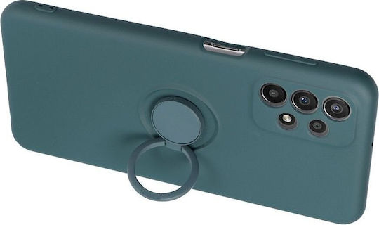 Ring Back Cover Silicone / Plastic Green (Galaxy A17)