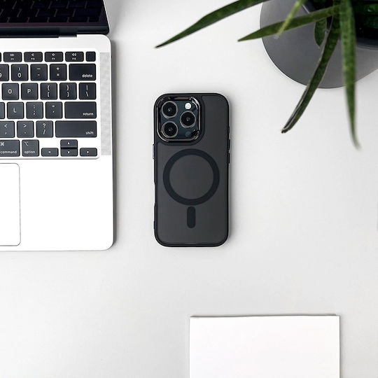 Hurtel Back Cover Silicone Black (Galaxy A17)