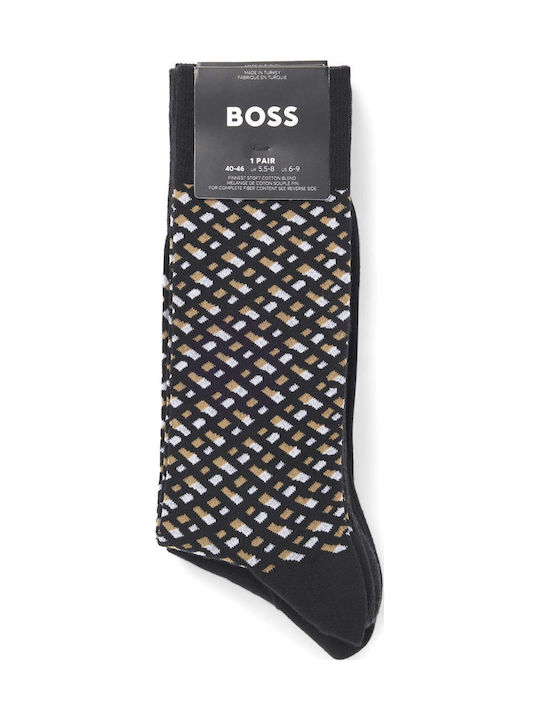Boss Ανδρικές Κάλτσες με Σχέδια Πολύχρωμο 4Pack Boss Ανδρικές Κάλτσες με Σχέδια Πολύχρωμο 4Pack