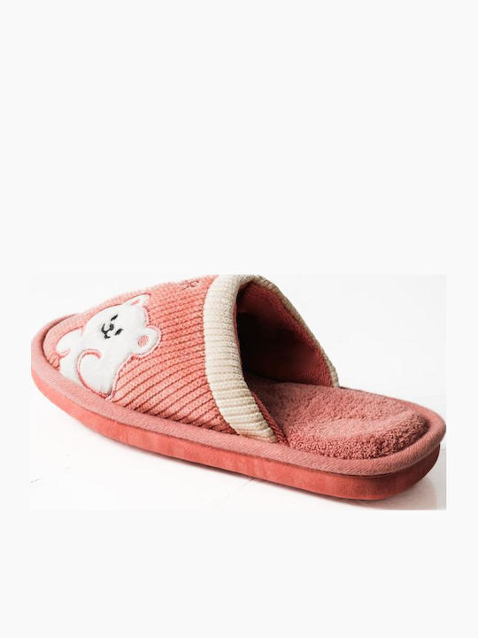Damen Hausschuhe mit Tiermotiven Rosa