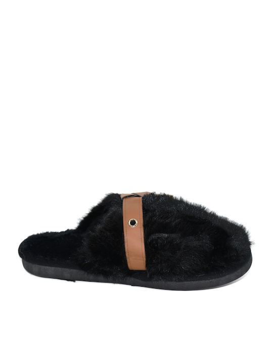 Winter Women's Slippers Black