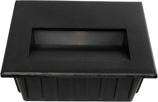 kelvo Stepart Wandmontierte Außenleuchte LED IP65 6W mit Warmweiß Licht 11.5x5.3x8.3εκ.