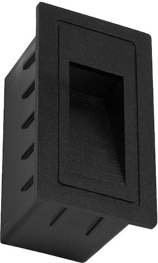 kelvo Stepart Wandmontierte Außenleuchte LED IP65 3W mit Warmweiß Licht 5.5x6x10εκ.
