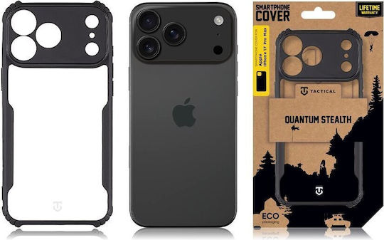 Tactical Quantum Stealth Cover Back Cover Transparent (iPhone 17 Pro Max)