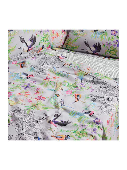 Das Home Set Cearșafuri 240x260cm. 3177 Multicolor 4buc