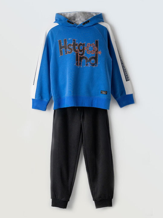Kids Sweatpants Set Blue 2pcs