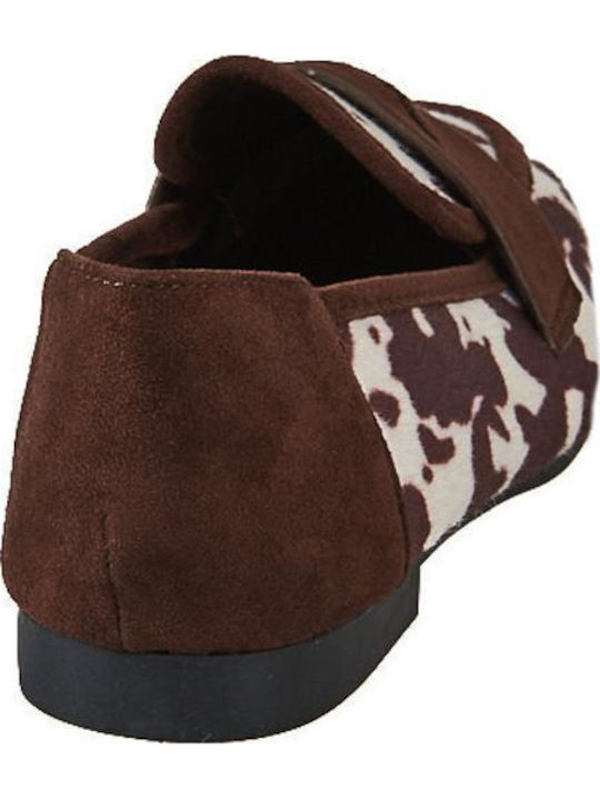 Damen Mokassins in Braun Farbe