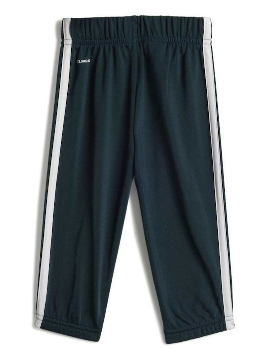 Kinder Sweatpants Set - Jogginganzug Black/Green 2Stück Essentials