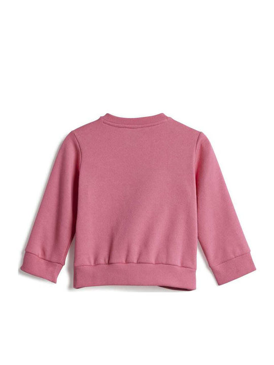 Детски Комплект Анцуг С Блуза Pink Fusion/Clear Pink/White 2 Бройки Essentials