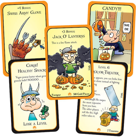 Разширение на играта Munchkin Tricky Treats за 3-6 играчи 14+ години (EN) Steve Jackson Games