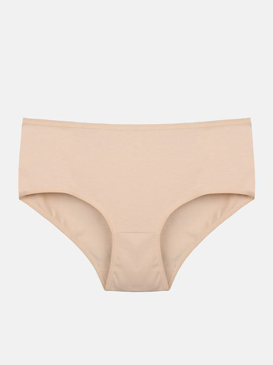 Βαμβακερά Γυναικεία Slip MultiPack Μπεζ