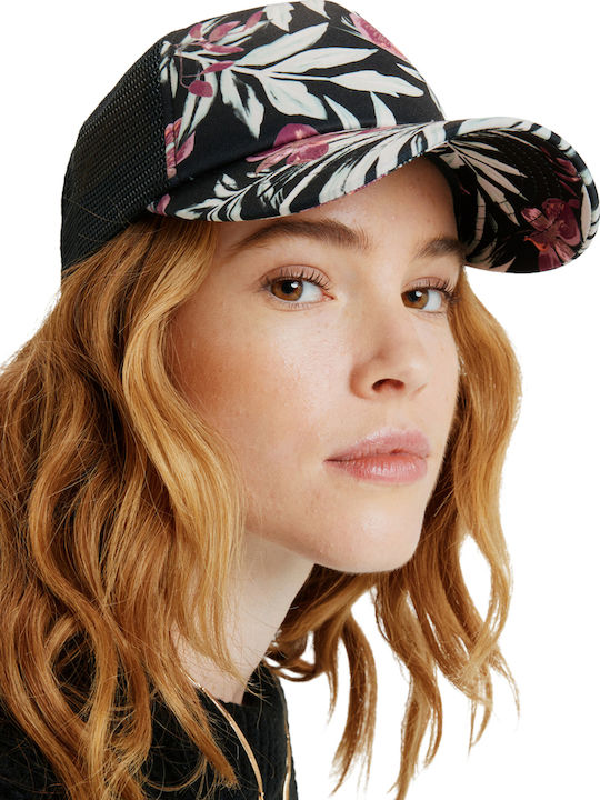 Roxy Beautiful Morning Women's Hat Erjha04434-kvj9 Kvj9/Anthracite Tropical Dream
