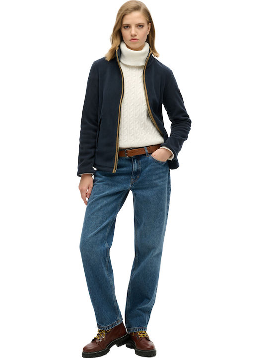 Women's Sweatshirt Jacket Blue