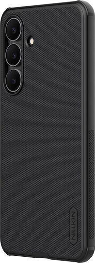 Nillkin Super Frosted Pro Magnetic Задна корица Пластмаса / Силикон Черен (Galaxy S25 FE)