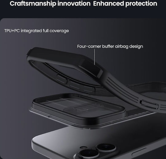 Nillkin Camshield Pro Umschlag Rückseite Kunststoff / Silikon Transparent (iPhone 17)