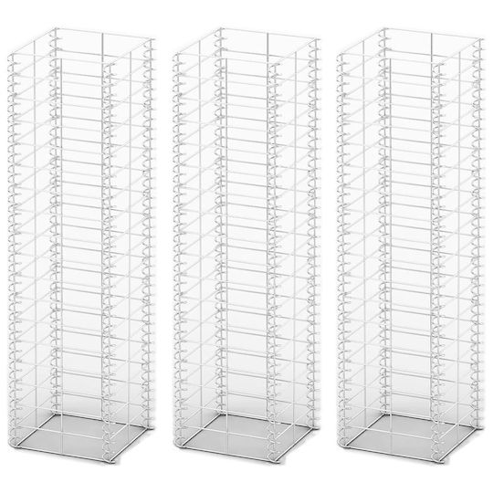 vidaXL Garden Fencing Material 3pcs Silver