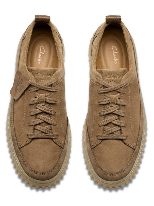 Torhill Men's Leather Casual Shoes Beige