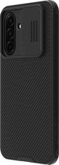 Nillkin Super Frosted Pro Magnetic Задна корица Пластмаса / Силикон Черен (Galaxy A17)