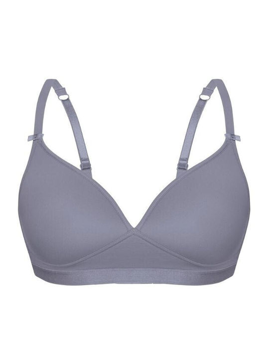 Bra without Underwire Gray