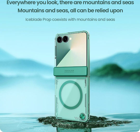 Nillkin Iceblade Magnetic Cover Задна корица Силикон Зелен (Galaxy Z Fold7)