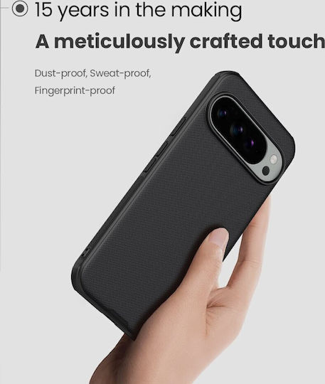 Nillkin Super Frosted Pro Back Cover Πλαστικό / Σιλικόνης Μαύρο (Google Pixel 10 Pro XL)